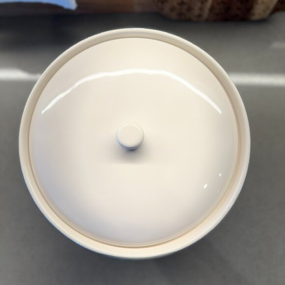 Rae Dunn PANCAKES Ceramic Warmer — Farmhouse Kitchen Decor - Picture 3 of 12